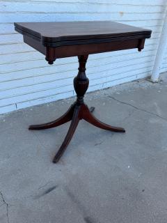 Duncan Phyfe Duncan Phyfe Mahogany Pedestal Game Table - 4330694
