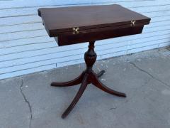 Duncan Phyfe Duncan Phyfe Mahogany Pedestal Game Table - 4330714