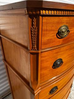 Duncan Phyfe Duncan Phyfe Style 5 Drawer Ribbon Mahogany Chest - 4453329