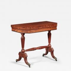 Duncan Phyfe FEDERAL MAHOGANY AND MAHOGANY VENEER CARD TABLE - 4766299