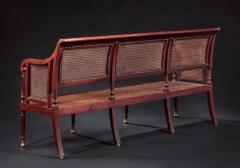 Duncan Phyfe Federal Scroll Back Caned Sofa - 4444912