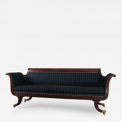 Duncan Phyfe Fine Carved Mahogany Grecian Sofa - 451055