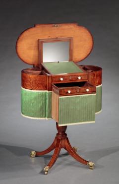 Duncan Phyfe NEOCLASSICAL WORK TABLE - 4224319