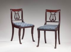 Duncan Phyfe Pair of Klismos dining chairs - 3563038