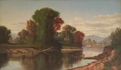 Robert Scott Duncanson Ohio River Valley Landscape - 13576