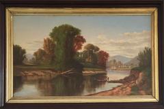 Robert Scott Duncanson Ohio River Valley Landscape - 13577
