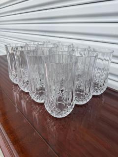 Durand Vtg Crystal DArques Durand Long Champ 10oz Water Glass Tumbler - 4292878