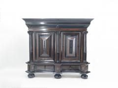 Dutch 17th Century rosewood ebony Baroque cupboard Kussenkast 1670 - 1737930