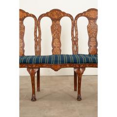 Dutch 18th Century Marquetry Settee - 2947042