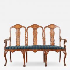 Dutch 18th Century Marquetry Settee - 2970837