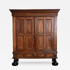 Dutch 18th Century Oak Kussenkast Armoire - 4584076