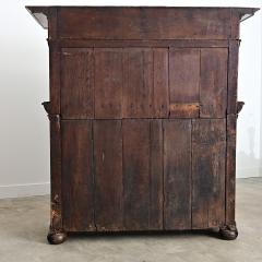 Dutch 18th Century Oak and Ebony Kussenkast - 4712462