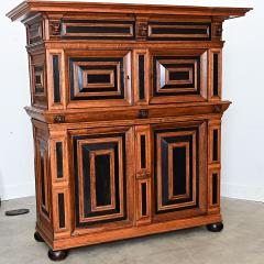 Dutch 18th Century Oak and Ebony Kussenkast - 4712472