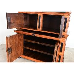 Dutch 18th Century Oak and Ebony Kussenkast - 4712491
