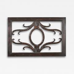 Dutch 19th Century Carved Mahogany Transom - 4247125