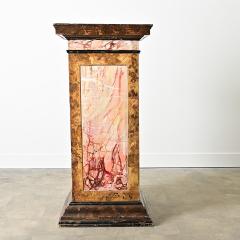 Dutch 19th Century Faux Marble Painted Column - 4488785