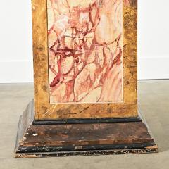 Dutch 19th Century Faux Marble Painted Column - 4488790