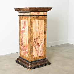 Dutch 19th Century Faux Marble Painted Column - 4488797
