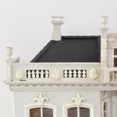 Dutch 19th Century Folk Art Architectural Miniature Mansion Pigeon Birdcage - 4108589