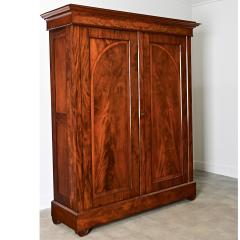 Dutch 19th Century Mahogany Armoire - 4524259
