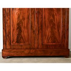 Dutch 19th Century Mahogany Armoire - 4524266