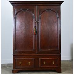 Dutch 19th Century Oak Armoire or Wardrobe - 4798064