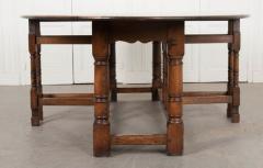 Dutch 19th Century Oak Gateleg Dining Table - 1191877