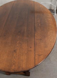 Dutch 19th Century Oak Gateleg Dining Table - 1191878