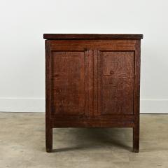 Dutch 19th Century Oak Paneled Coffer - 3696786