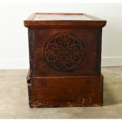 Dutch 19th Century Painted Pine Trunk - 3627232