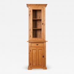 Dutch 19th Century Pine Cabinet Bookcase - 1188962