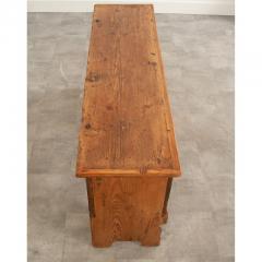 Dutch 19th Century Pine Scalloped Coffer - 2814595