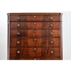 Dutch 19th Century Seven Drawer Mahogany Chest - 4690464