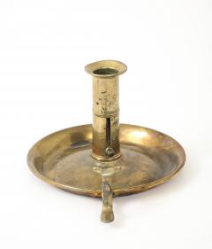 Dutch Antique Brass Candlestick - 4476724