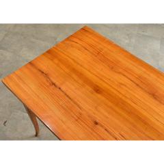 Dutch Biedermeier High Gloss Birch Center Table - 4663689