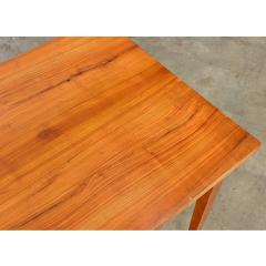 Dutch Biedermeier High Gloss Birch Center Table - 4663692