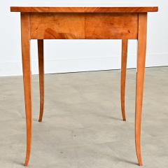 Dutch Biedermeier High Gloss Birch Center Table - 4663709