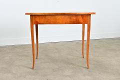 Dutch Biedermeier High Gloss Birch Center Table - 4663712