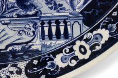 Dutch Blue and White Porcelain Wall Plaque - 4653368