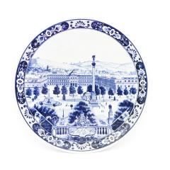 Dutch Blue and White Porcelain Wall Plaque - 4662128
