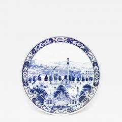 Dutch Blue and White Porcelain Wall Plaque - 4662133