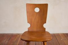 Dutch Brutalist Dining Chairs Set of 9 - 4607159