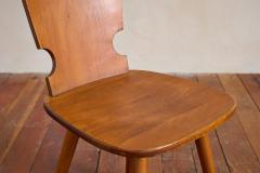 Dutch Brutalist Dining Chairs Set of 9 - 4607160