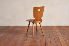 Dutch Brutalist Dining Chairs Set of 9 - 4607178