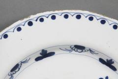 Dutch Delft Blue and White Charger - 3768676