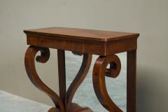 Dutch Empire Console Table with Integrated Mirror Early 19th Century - 4677221
