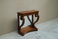 Dutch Empire Console Table with Integrated Mirror Early 19th Century - 4677284
