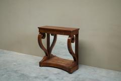 Dutch Empire Console Table with Integrated Mirror Early 19th Century - 4677304