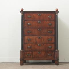 Dutch Empire Style Tall Chest - 3492063