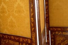 Dutch Mahogany 4 Fold Screen - 1379887